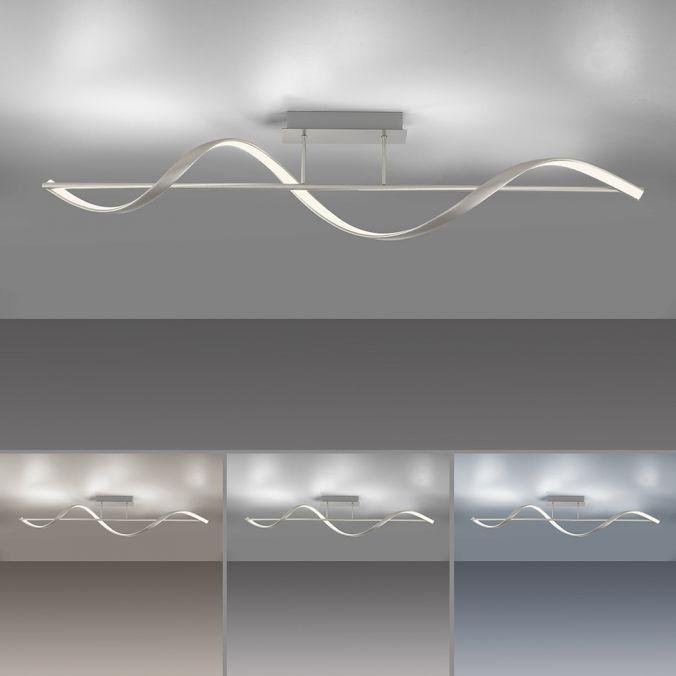 PN 6385-55 Paul Neuhaus LED stropní svítidlo Q-SWING stříbrná stmívatelné Smar Home ZigBee 2700-5000K - PAUL NEUHAUS (obrázek 4)