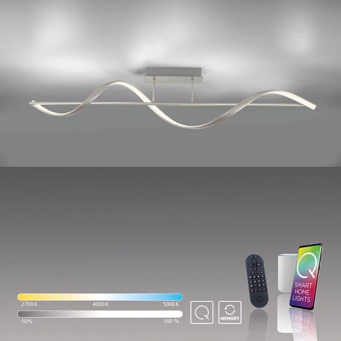 PN 6385-55 Paul Neuhaus LED stropní svítidlo Q-SWING stříbrná stmívatelné Smar Home ZigBee 2700-5000K - PAUL NEUHAUS (obrázek 10)