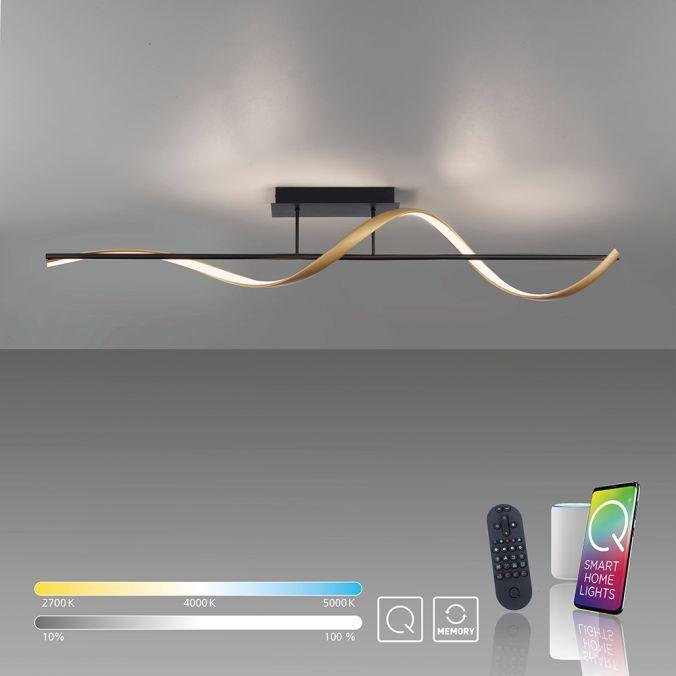 PN 6385-13 Paul Neuhaus LED stropní svítidlo Q-SWING antracit a matná mosaz Smart Home ZigBee 2700-5000K - PAUL NEUHAUS (obrázek 10)