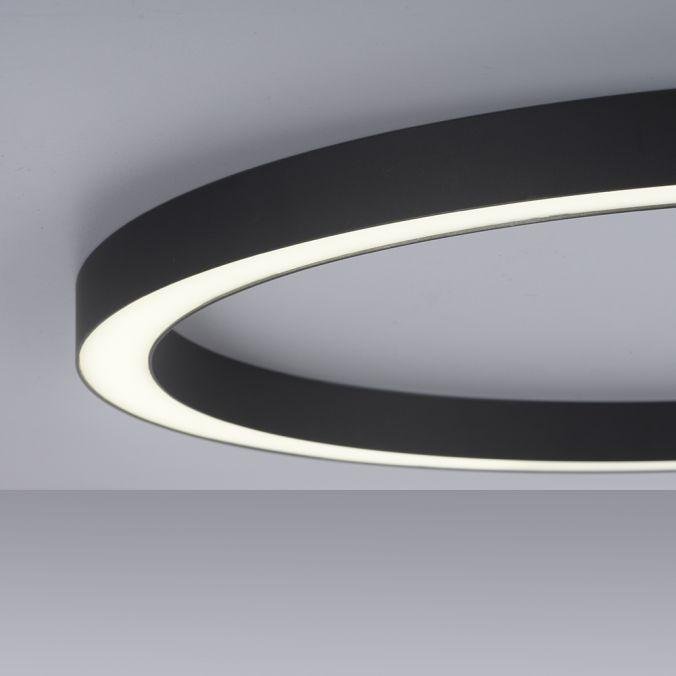 PN 6306-13 Paul Neuhaus LED stropní svítidlo PURE Lines 70x70 CCT dálkový ovladač 2700-5000K antracit - PAUL NEUHAUS (obrázek 4)