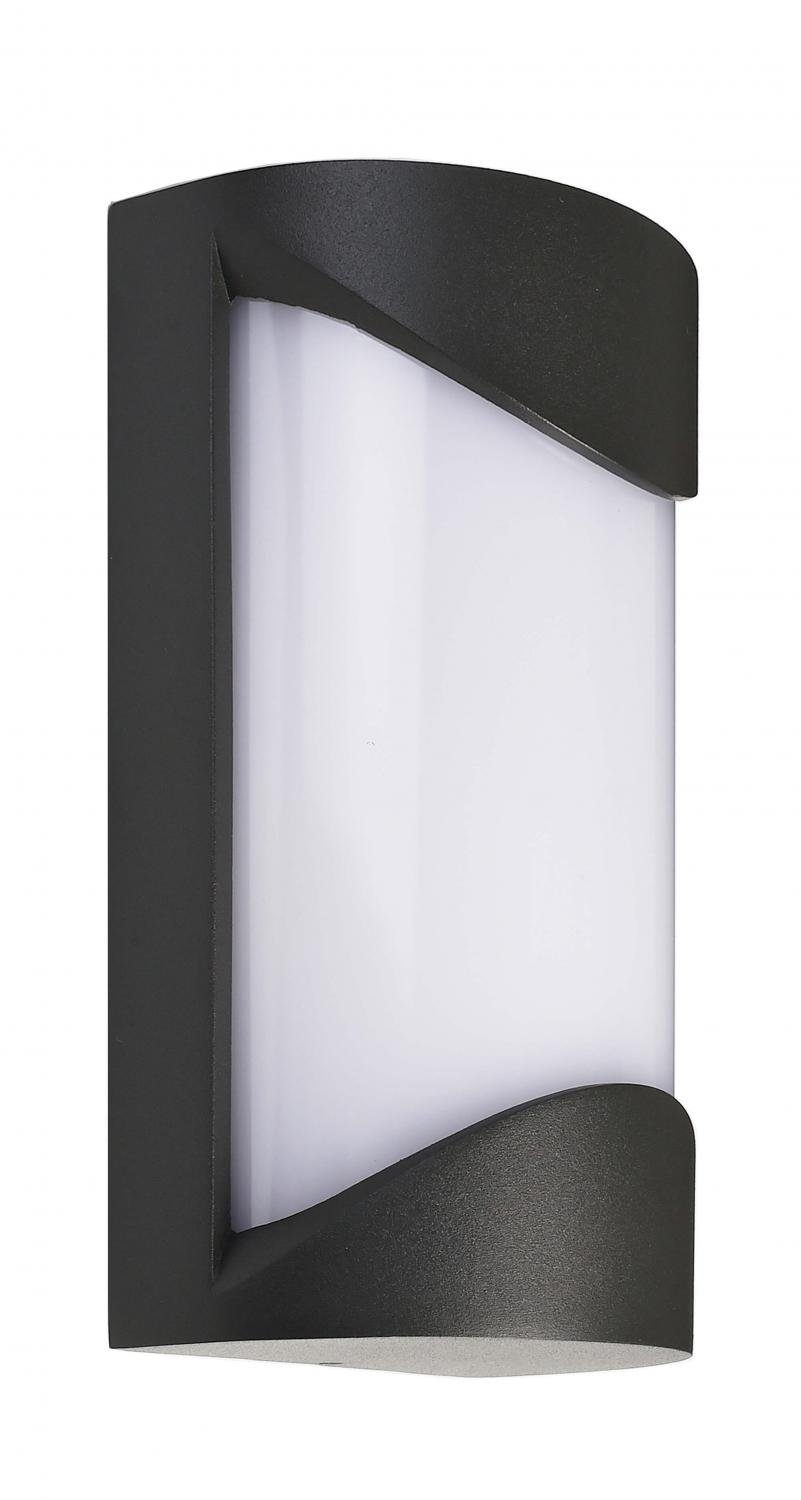 IMPR 620128X VÝPRODEJ VZORKU - Deko-Light nástěnné přisazené svítidlo Grumium kulaté I 100-240V AC/50-60Hz 10,00 W 3000 K 325 lm 100 mm tmavěšedá