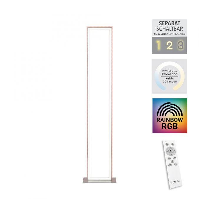 LD 14640-55 FELIX60 LED stojací svítidlo stříbrná barva, nožní vypínač, stmívatelné Sidelight RGB Rainbow 2700-5000K - LEUCHTEN DIREKT / JUST LIGHT (obrázek 11)
