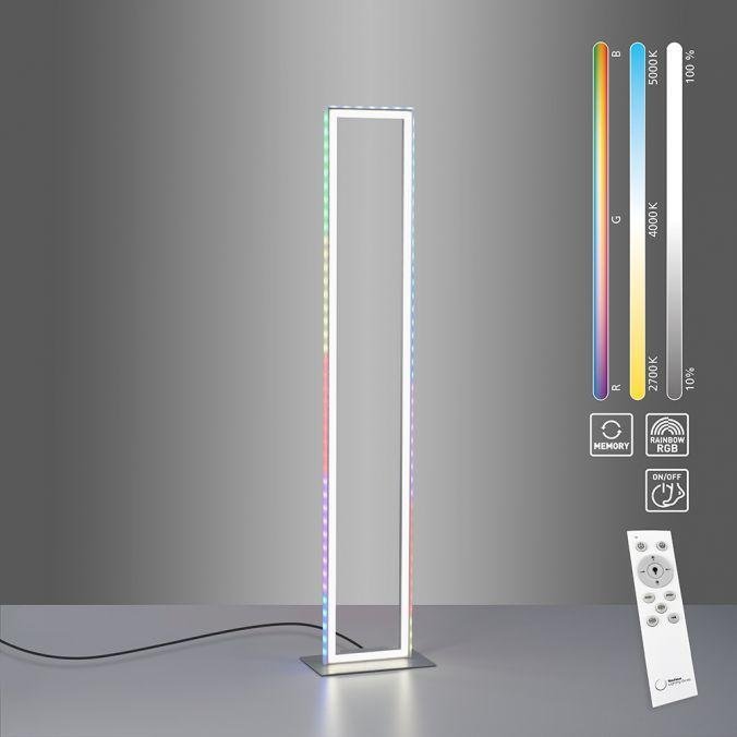 LD 14640-55 FELIX60 LED stojací svítidlo stříbrná barva, nožní vypínač, stmívatelné Sidelight RGB Rainbow 2700-5000K - LEUCHTEN DIREKT / JUST LIGHT (obrázek 19)