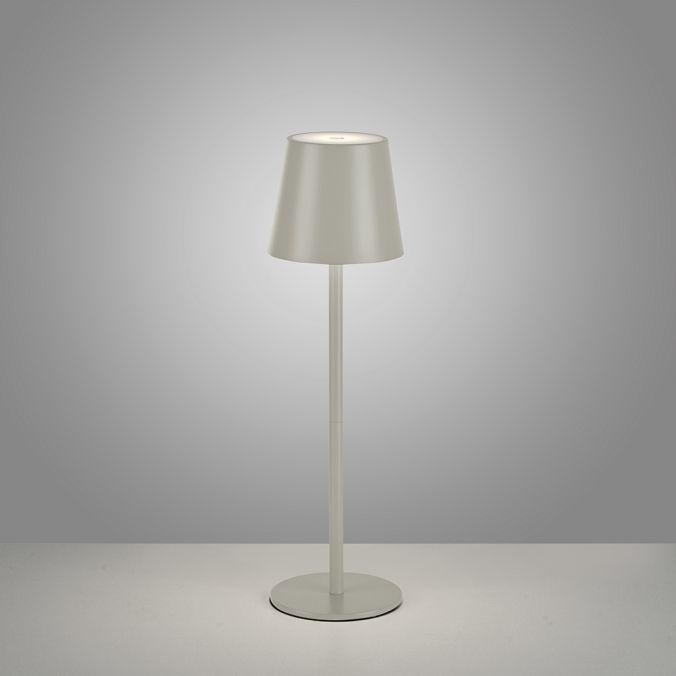LD 19250-40 EURIA LED stolní lampa lakovaná šedá ochrana proti stříkající vodě na baterie 3000K - LEUCHTEN DIREKT / JUST LIGHT (obrázek 4)