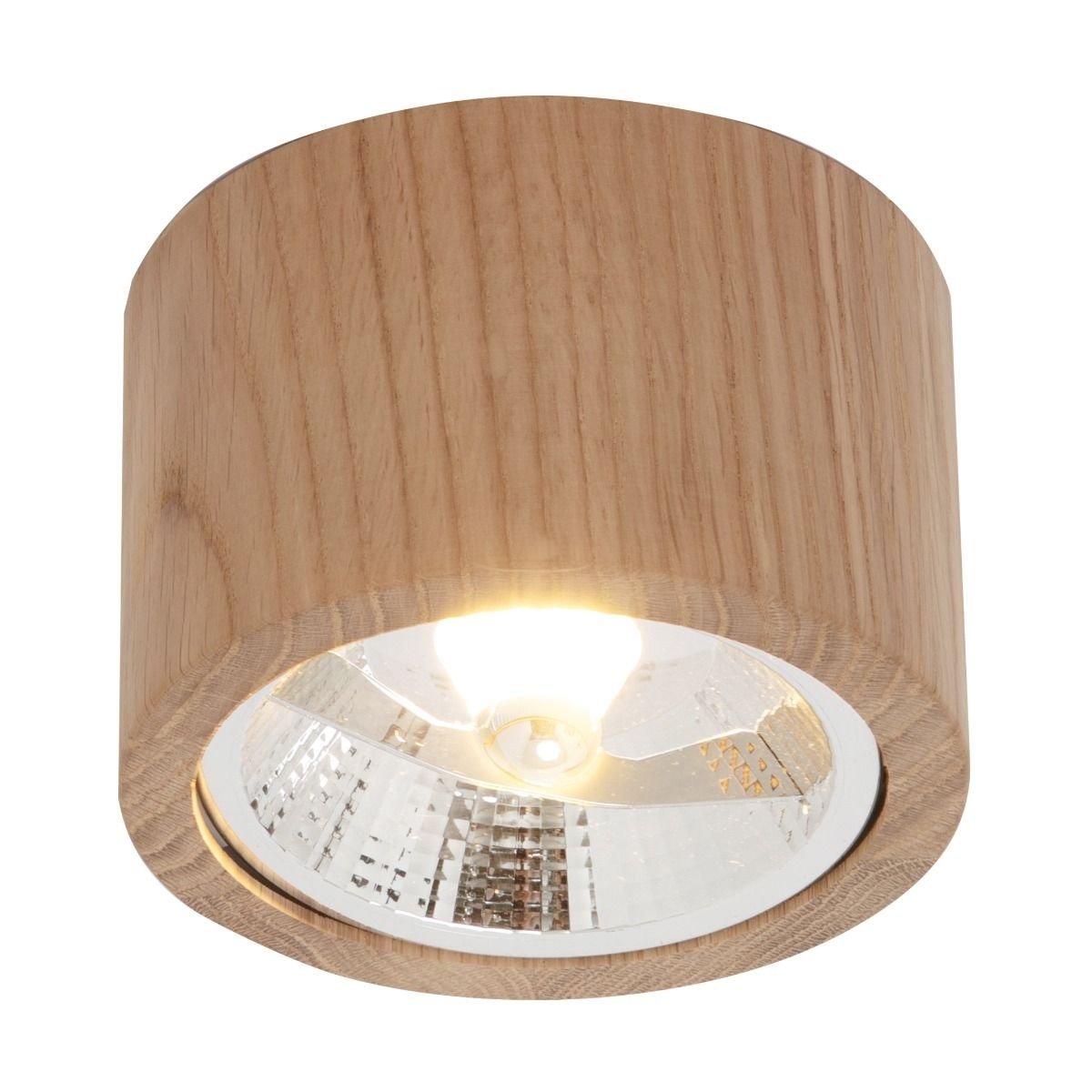 Levně ZUMA 003064-024525 Stropní svítidlo OAK 3010103 dřevo GU10/ES111 15W IP20 - ZUMALINE