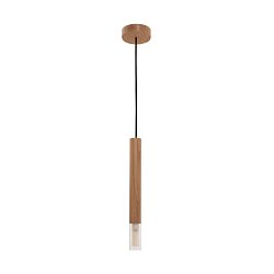 Obrázek pro produkt Závěsné svítidlo MADERA 8620103 dřevo / sklo G9 28W IP20 - ZUMALINE