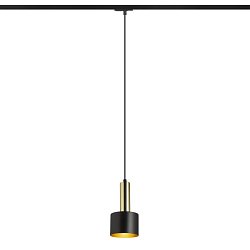 Obrázek pro produkt GIULIA 12 pro jednookr. lištu černá/zlatohnědá mosaz 230V E27 40W - RED - DESIGN RENDL