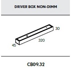 Obrázek pro produkt AKCE - Driver box k svítidlu LINGGO MINI bílý 320x45x30mm - BPM