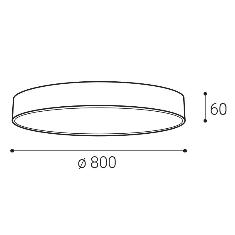 LED2 1274451D LED2 Stropní svítidlo MONO SLIM 80, W DALI/PUSH DIM 80W 2CCT 3000K/4000K bílá - LED2 Lighting (obrázek 3)