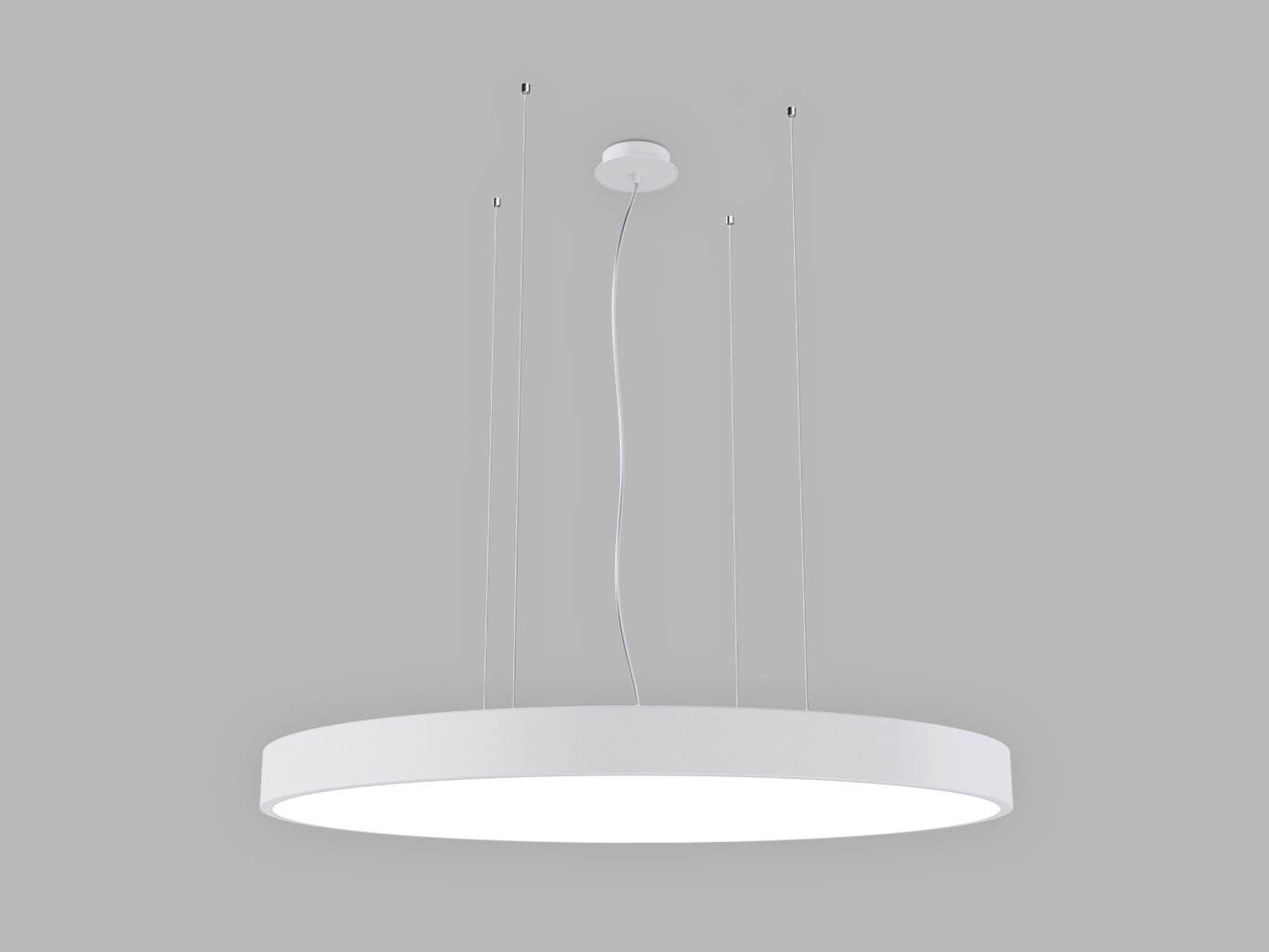 LED2 3274451ZB LED2 Závěsné svítidlo MONO SLIM 80 P-Z, W 80W ZIGBEE 2CCT 3000K/4000K bílá - LED2 Lighting