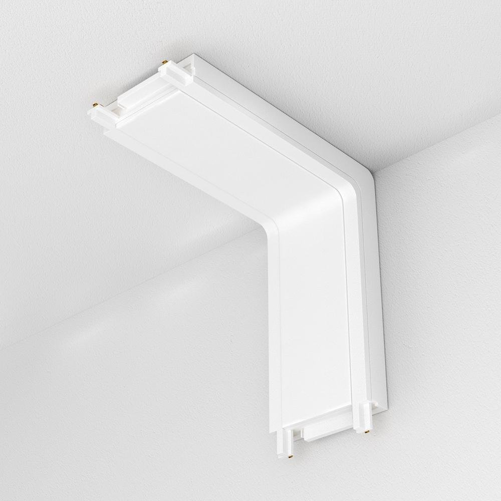 M TRA084CI-11W Spojka L vnitřní pro kolejnicový systém bílý plast 48V Radity - MAYTONI