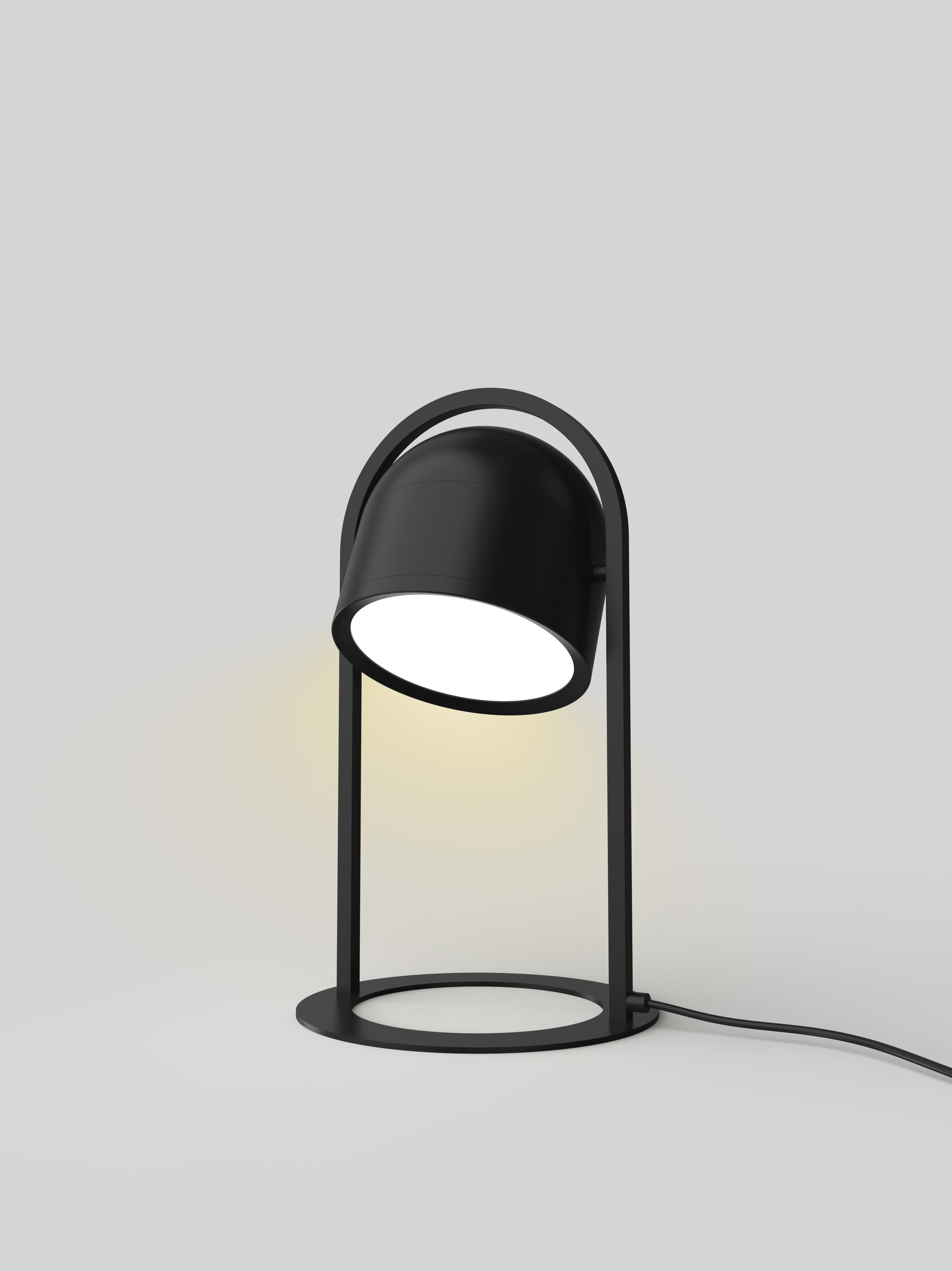 WO 8045-102X - Stolní lampa Nizza 3000K 1100lm 10W černá - WOFI
