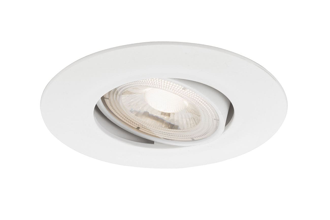 BRI 7146-016 Ultraploché LED vestavné svítidlo, pr. 9 cm, 4,9 W, bílé - BRILONER