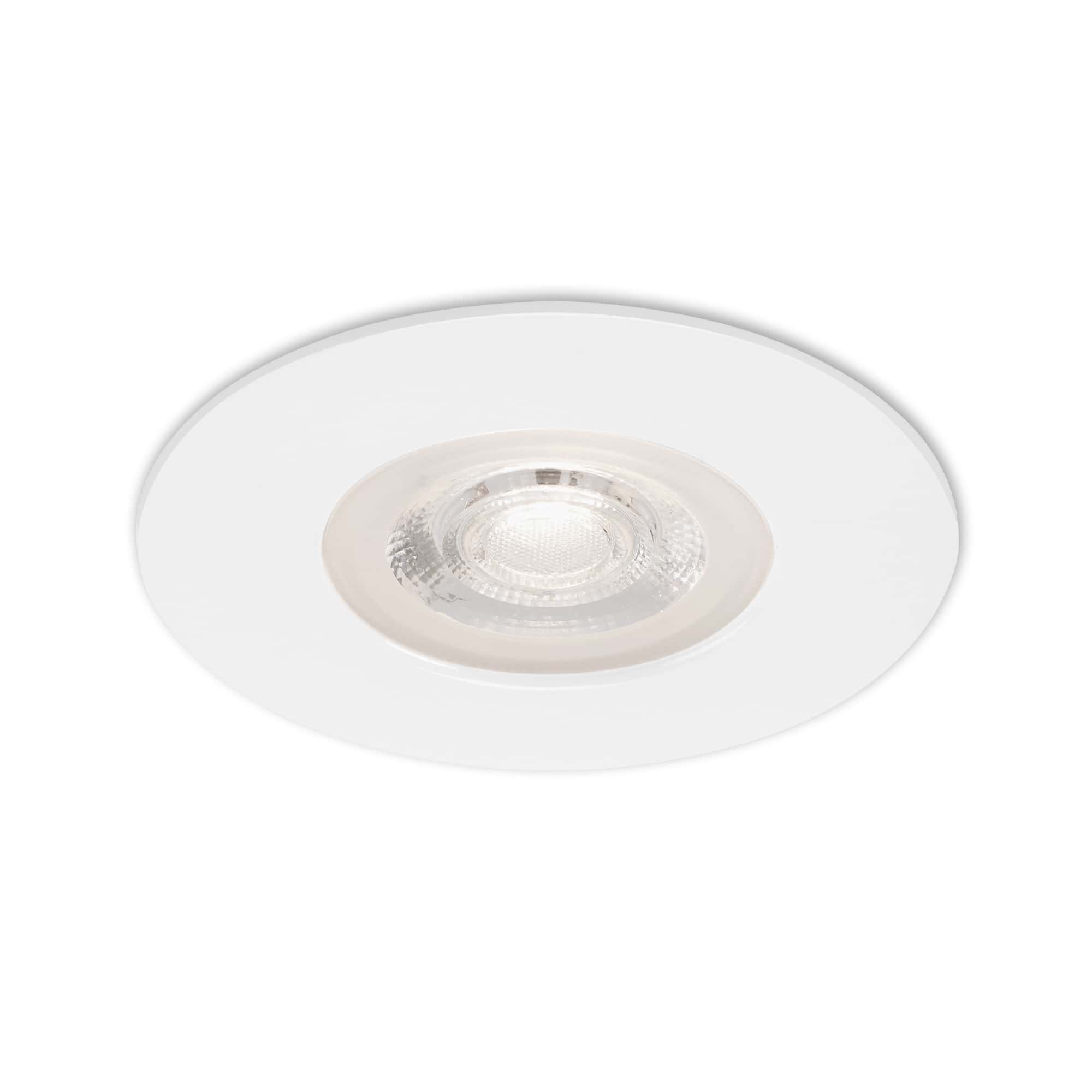 BRI 7046-016 LED vestavné svítidlo, pr. 9 cm, 5 W, bílé - BRILONER