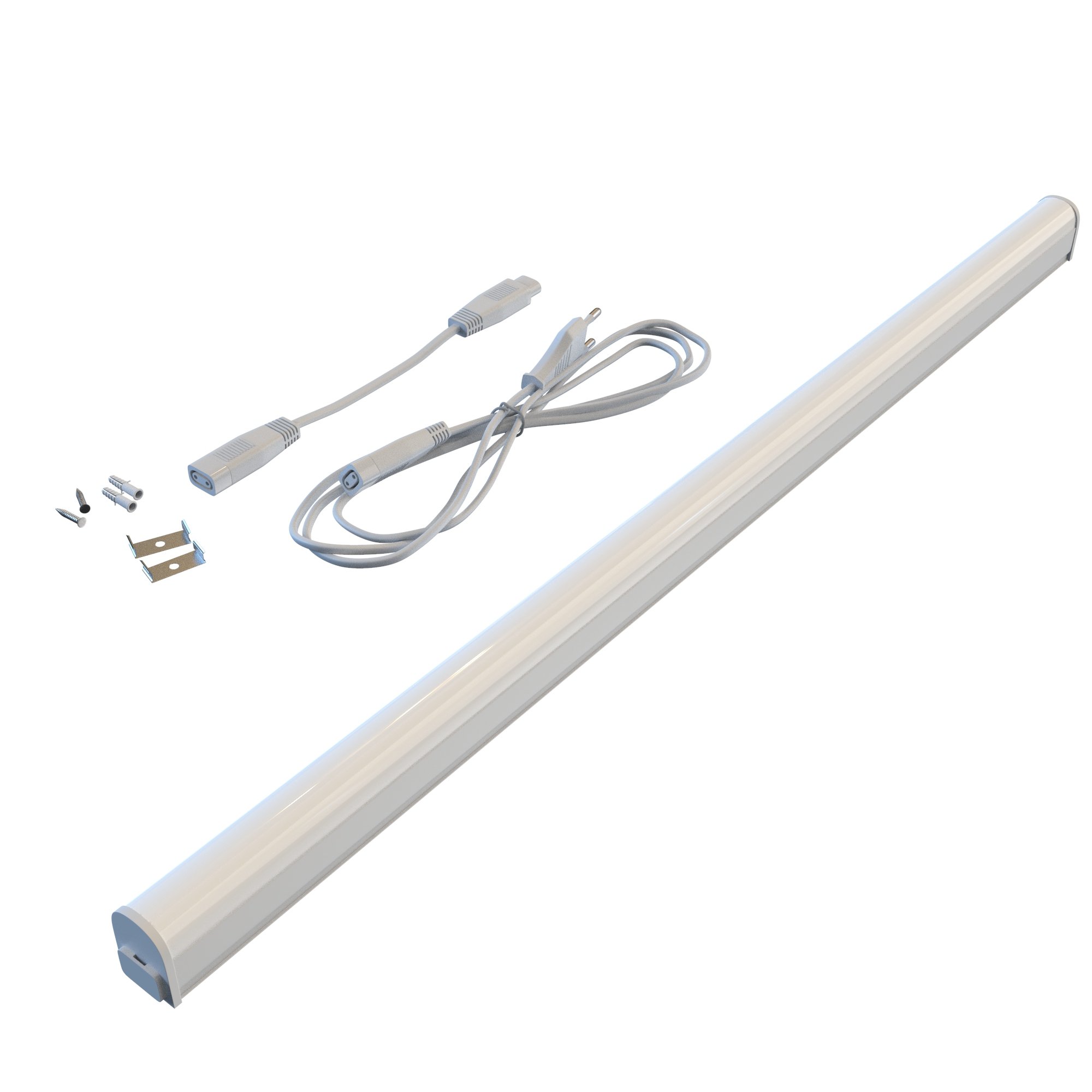 BRILO 2379-086 LED skříňkové svítidlo 58,5 cm 8W 800lm bílé - BRILO (obrázek 3)