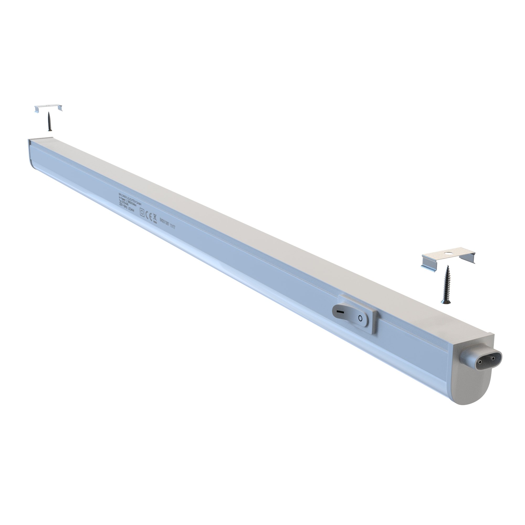 BRILO 2379-086 LED skříňkové svítidlo 58,5 cm 8W 800lm bílé - BRILO (obrázek 5)