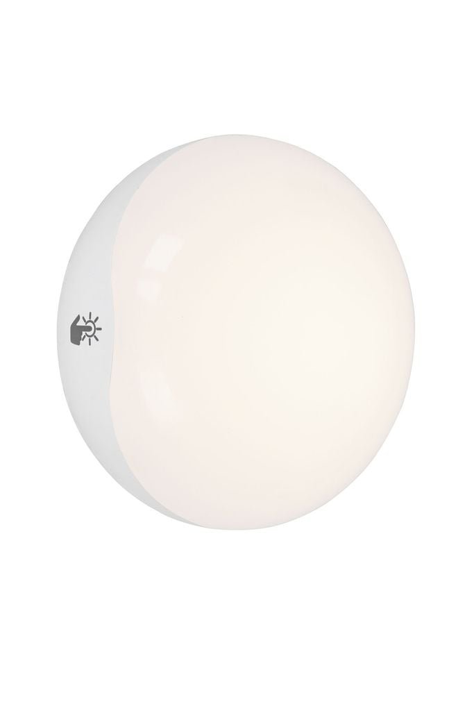 BRI 2272-016 LED svítidlo k posteli s dotykovým vypínačem pr. 8 cm 0,4W 30lm bílé - BRILONER