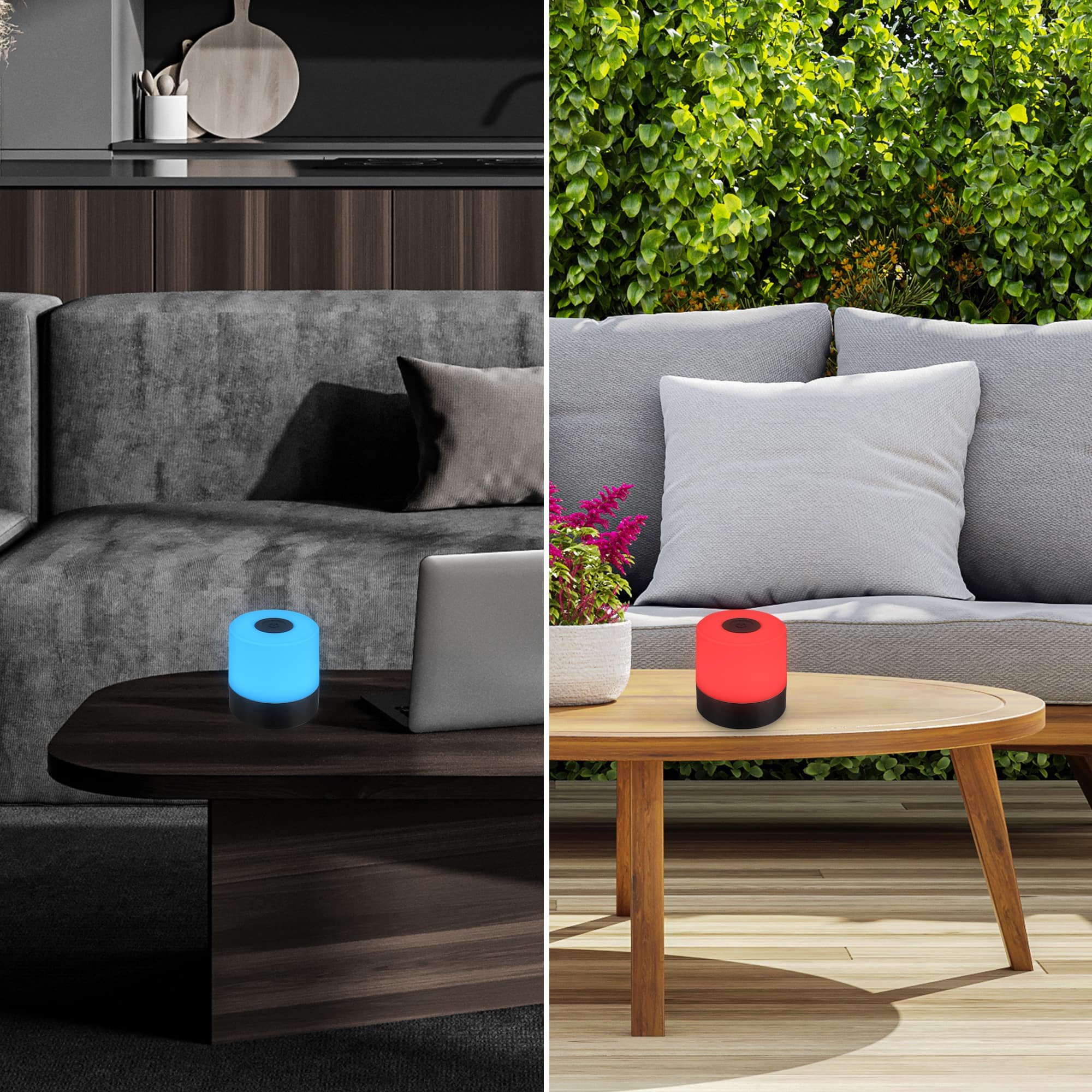 BRILO 7462015 LED nabíjecí stolní lampa, 7 cm, USB-C, 1,5W, 100lm, černá - BRILO (obrázek 6)