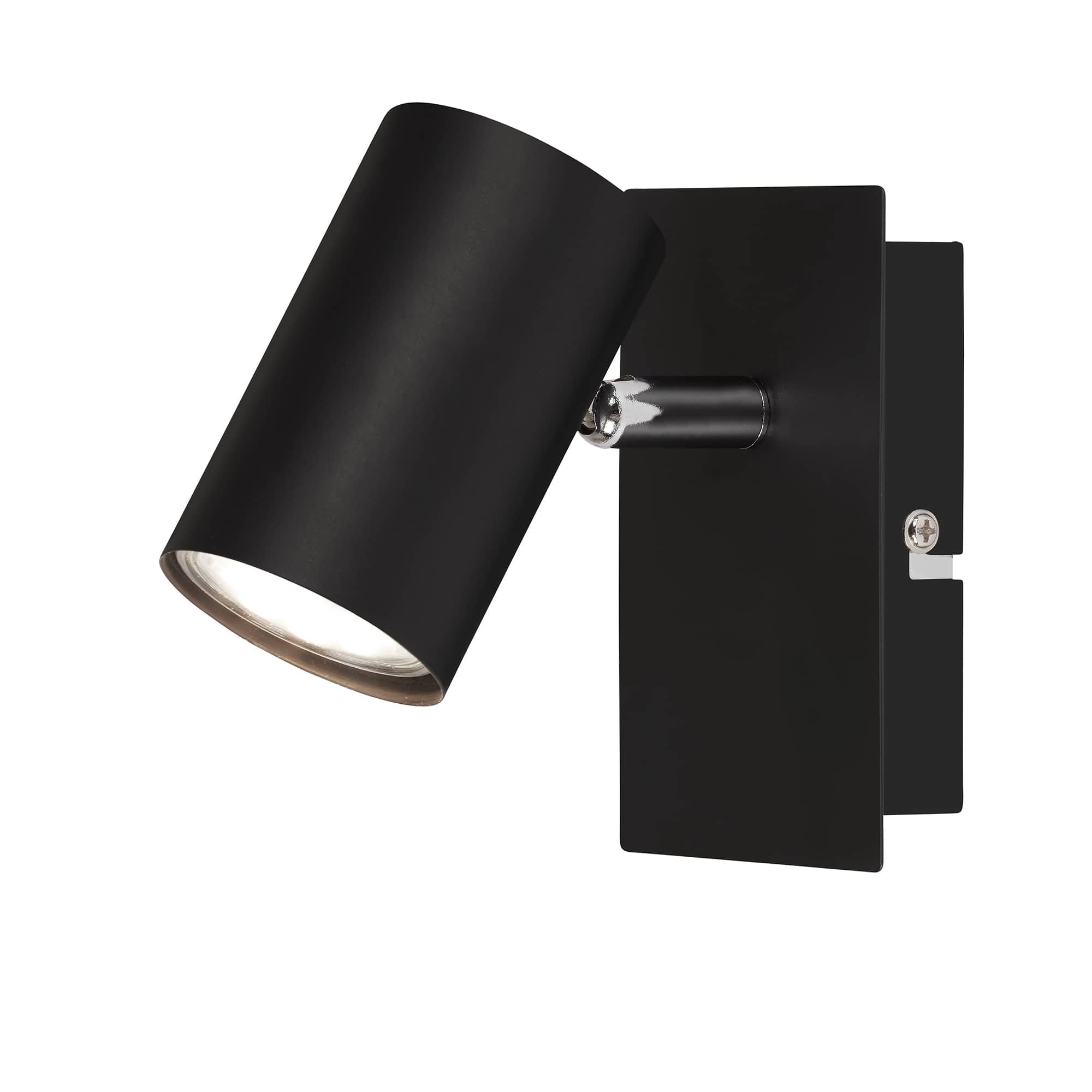 BRILO 2857-015 Bodové svítidlo 12,3 cm 1xGU10 40W černá - BRILO