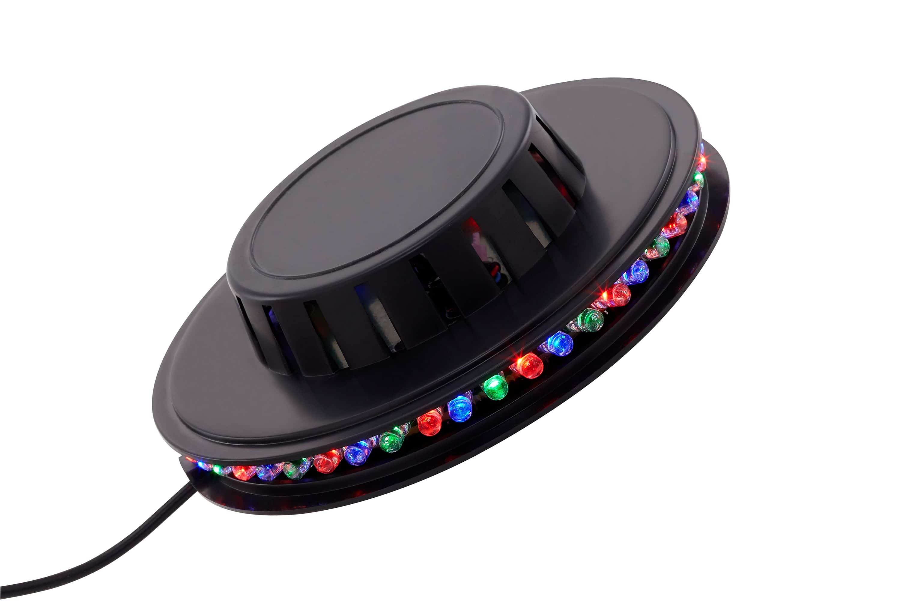BRILO 2341-048 LED RGB světelný puk pr. 12,5 cm max. 3W černá - BRILO