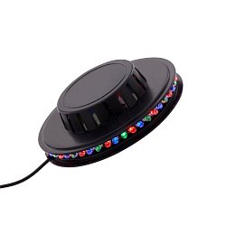 Obrázek pro produkt LED RGB světelný puk pr. 12,5 cm max. 3W černá (starý kód: BRILO 2341-048) - BRILO