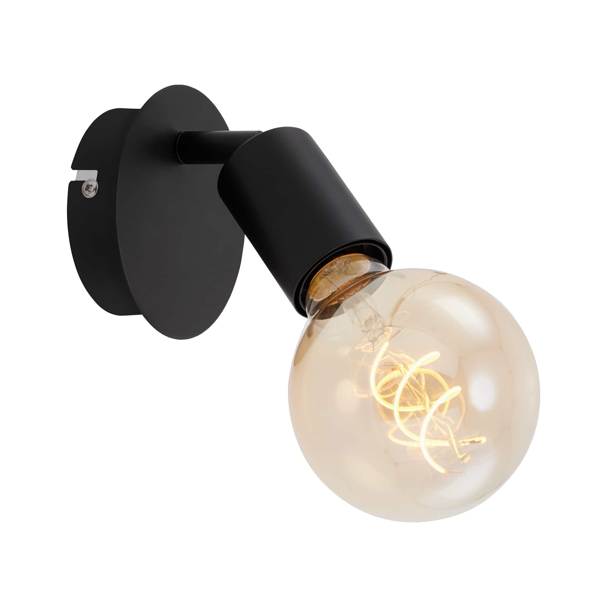 BRI 2868-015 Bodové svítidlo pr. 10 cm 1x E27 60W černá - BRILONER