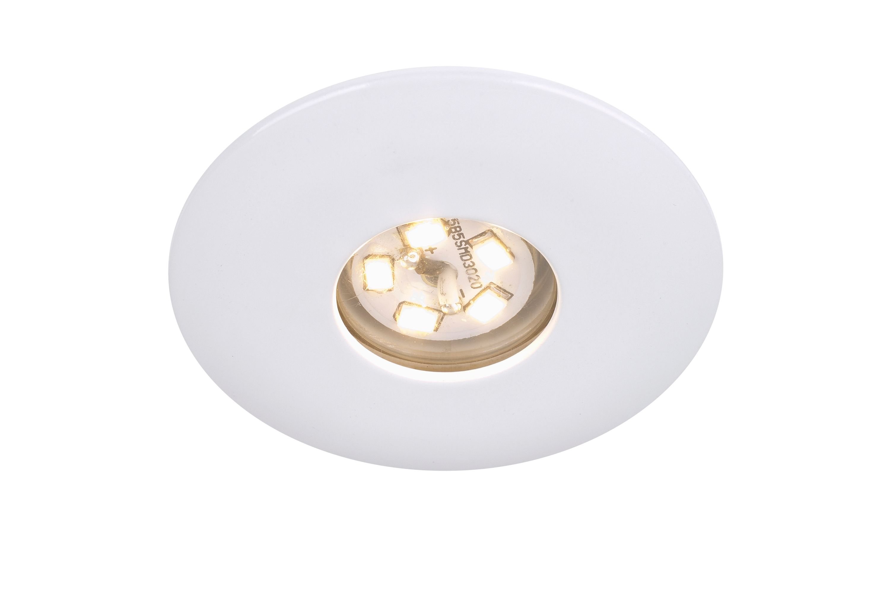BRI 7240-016 LED vestavné svítidlo, pr. 4,5 cm, 1,8 W, bílé - BRILONER