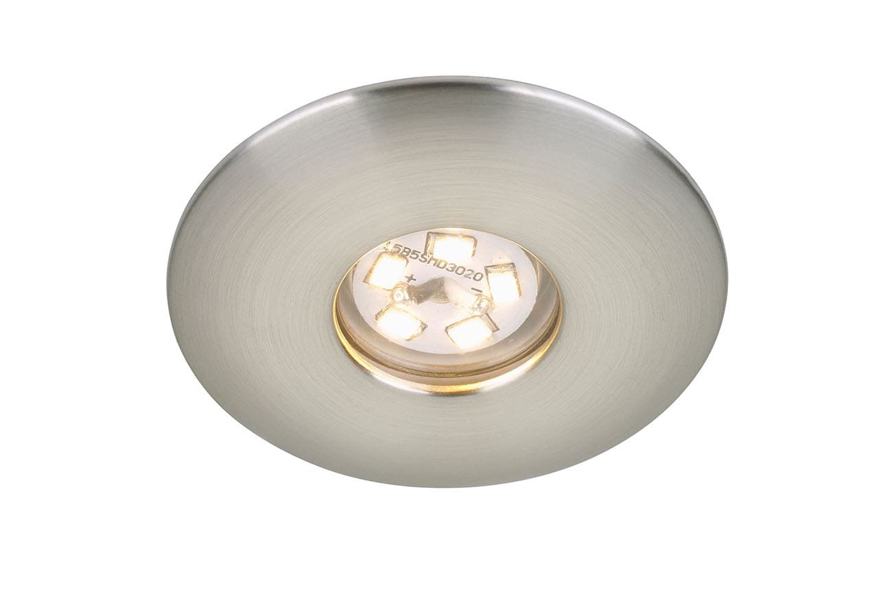 BRI 7240-012 LED vestavné svítidlo, pr. 4,5 cm, 1,8 W, matný nikl - BRILONER