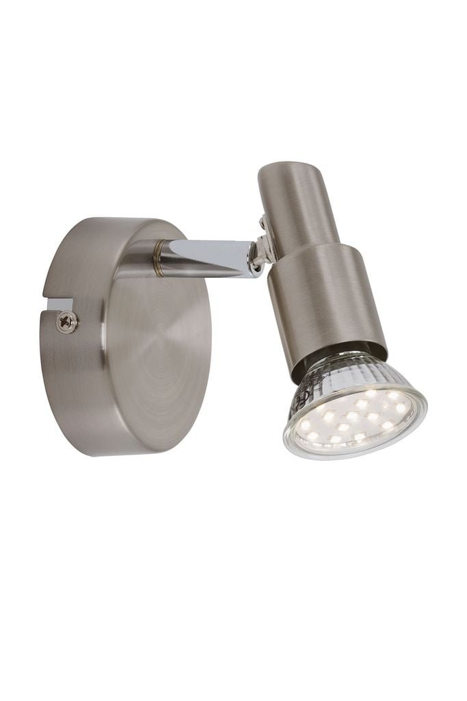 BRI 2907012 Bodové svítidlo pr. 8 cm 1xGU10 3W 280lm matný nikl (starý kód: BRI 2907-012) - BRILONER
