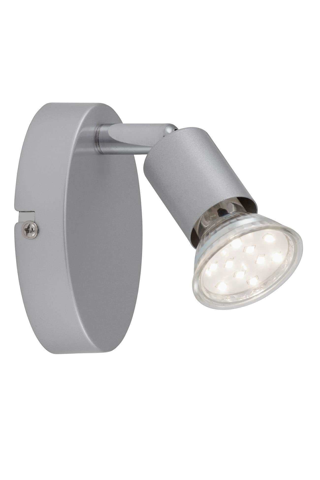 BRI 2915-014 Bodové svítidlo 10,5 cm 1xGU10 3W 250lm titan - BRILONER