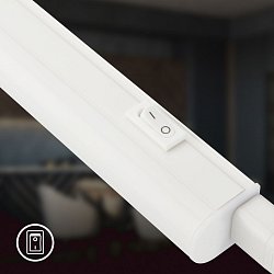 Obrázek pro produkt TELEFUNKEN LED skříňkové svítidlo 87,5 cm 10,6W 1000lm bílé - BRILONER