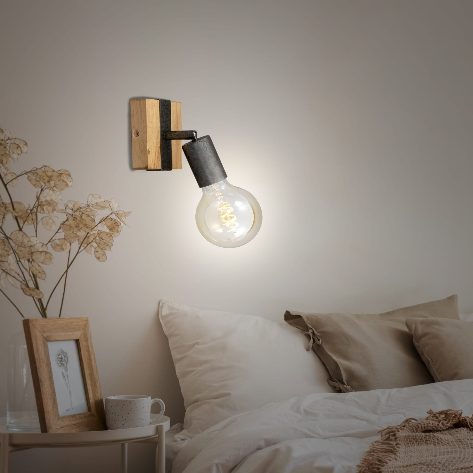 BRILO 2900-011 Bodové svítidlo 10,3 cm 1x E27 25W šedá - BRILO (obrázek 5)
