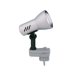 Obrázek pro produkt Svítidlo do zásuvky 10,5 cm 1x E14 25W titan (starý kód: BRI 2763-014P) - BRILONER