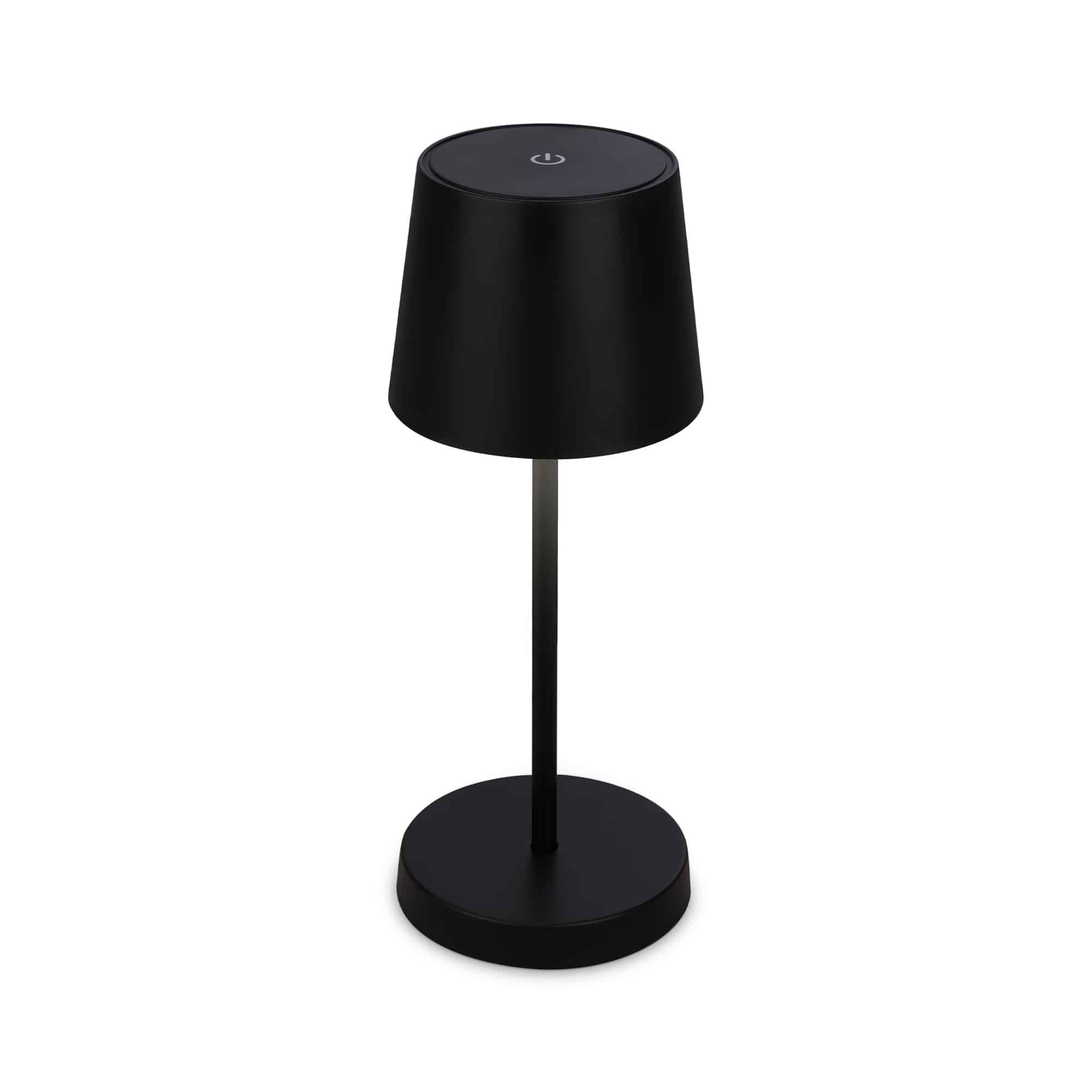 BRILO 7423015 LED nabíjecí stolní lampa 26 cm 2,6W 150lm černá - BRILO