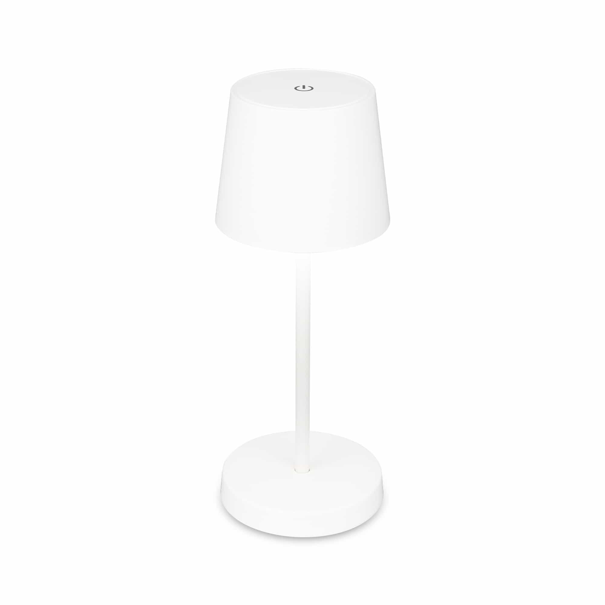 BRILO 7423016 LED nabíjecí stolní lampa 26 cm 2,6W 150lm bílé - BRILO