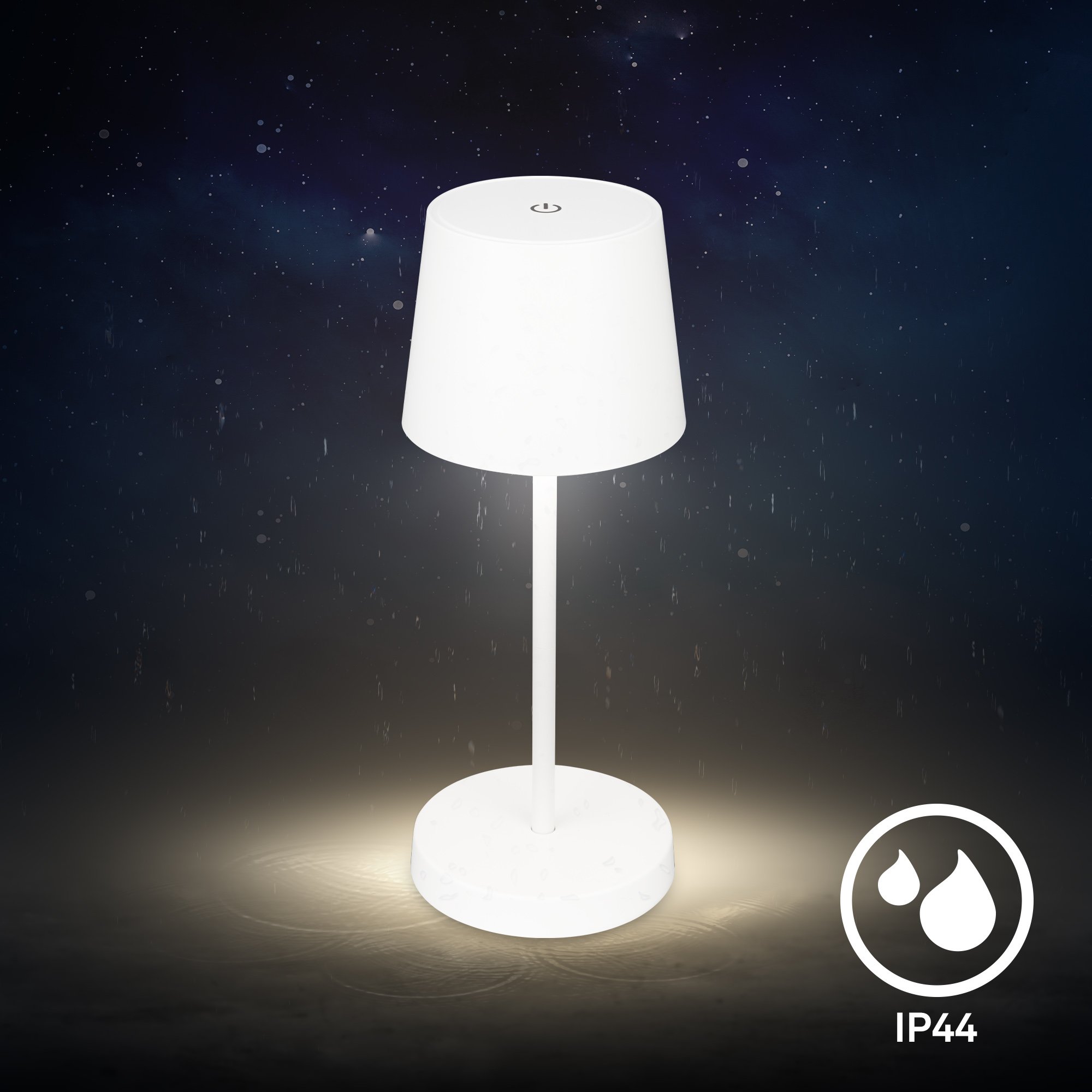 BRILO 7423016 LED nabíjecí stolní lampa 26 cm 2,6W 150lm bílé - BRILO (obrázek 5)
