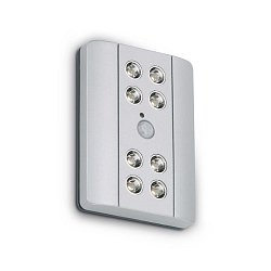 Obrázek pro produkt LED Lero Indoor 11,6 cm 8x0,08W 7lm stříbrná (starý kód: BRI 2255-081) - BRILONER