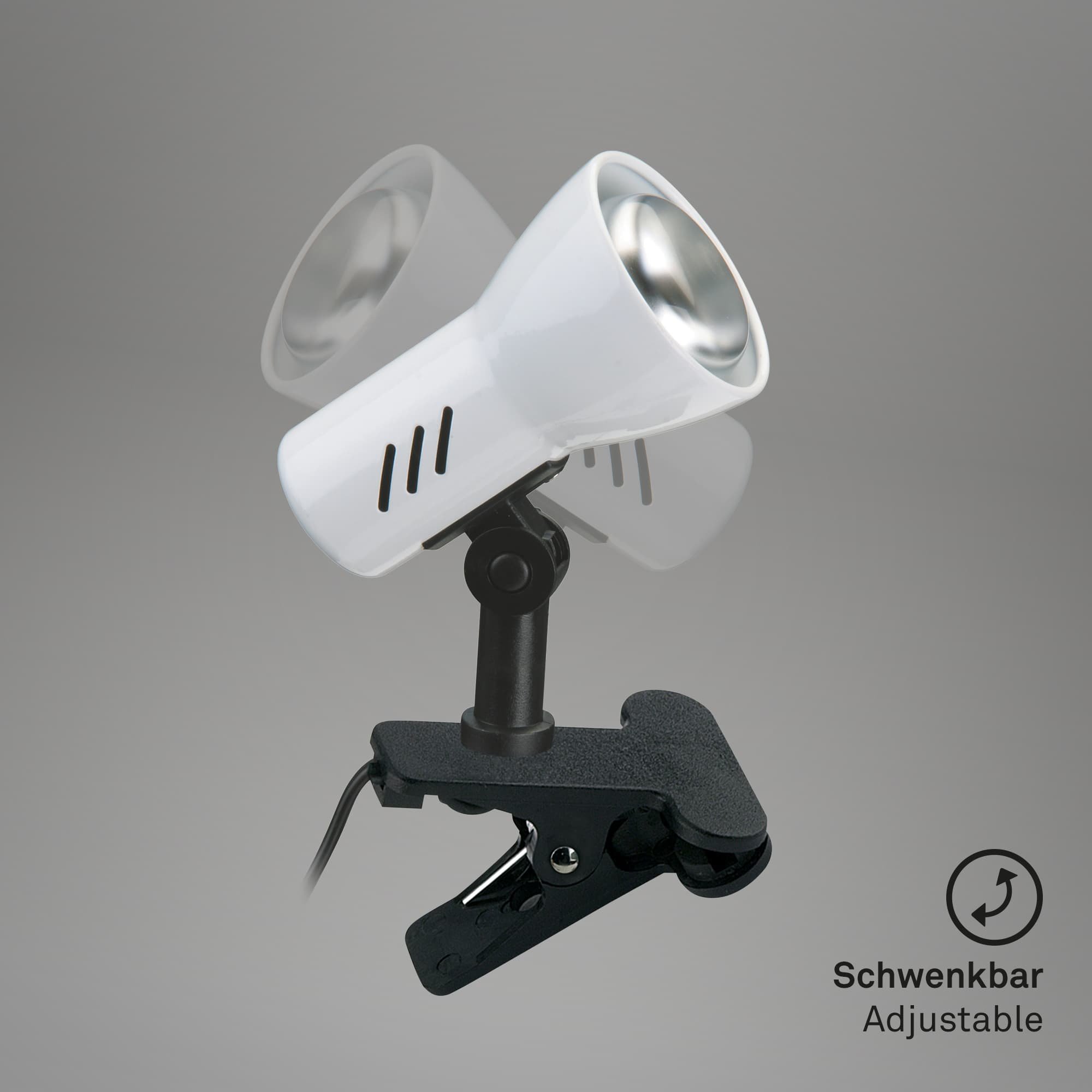 BRI 2794-016P Svítidlo se svorkou 11,5 cm 1x E14 40W bílé - BRILONER (obrázek 3)