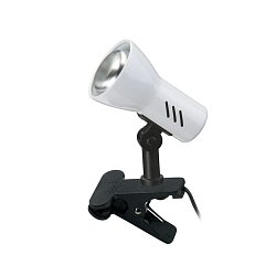Obrázek pro produkt Svítidlo se svorkou 11,5 cm 1x E14 40W bílé (starý kód: BRI 2794-016P) - BRILONER