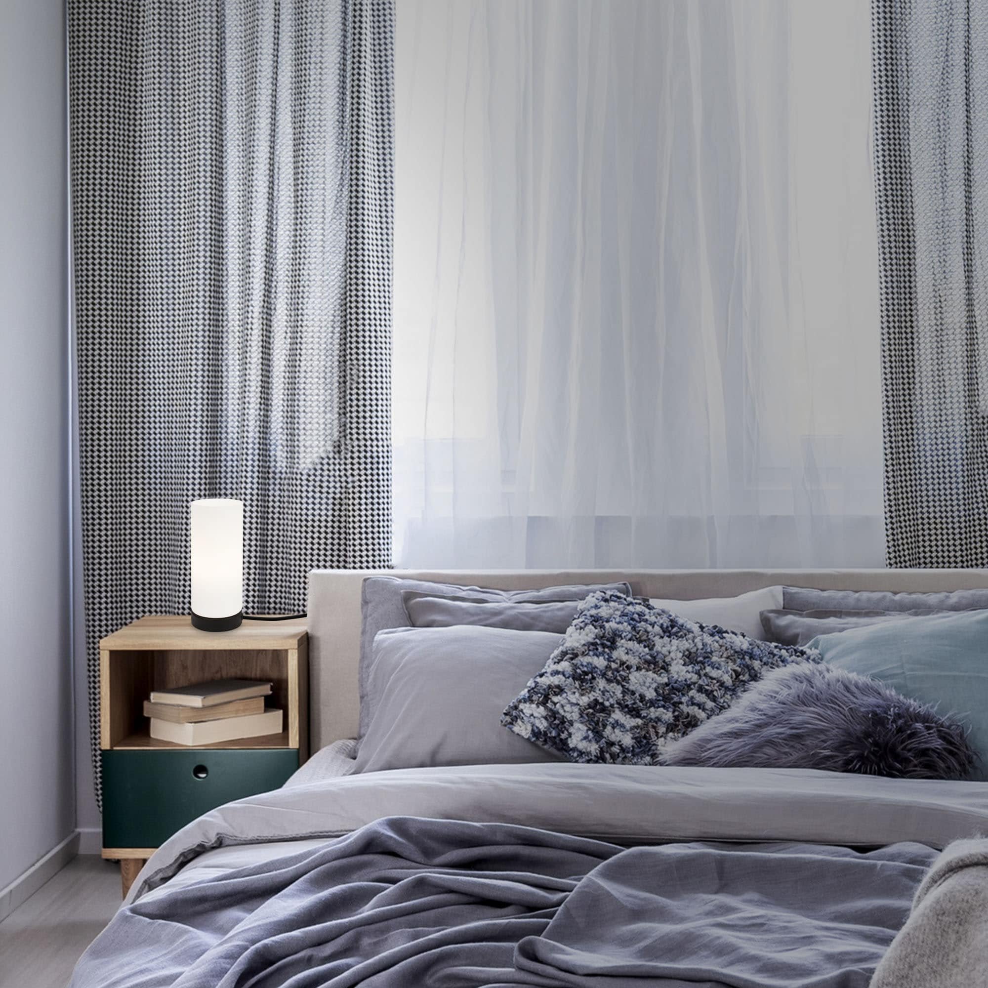 BRILO 7018-015 Stolní lampa, 25 cm, max. 25 W, černá - BRILO (obrázek 3)