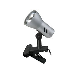 Obrázek pro produkt Svítidlo se svorkou 11,5 cm 1x E14 40W titan (starý kód: BRI 2794-014P) - BRILONER
