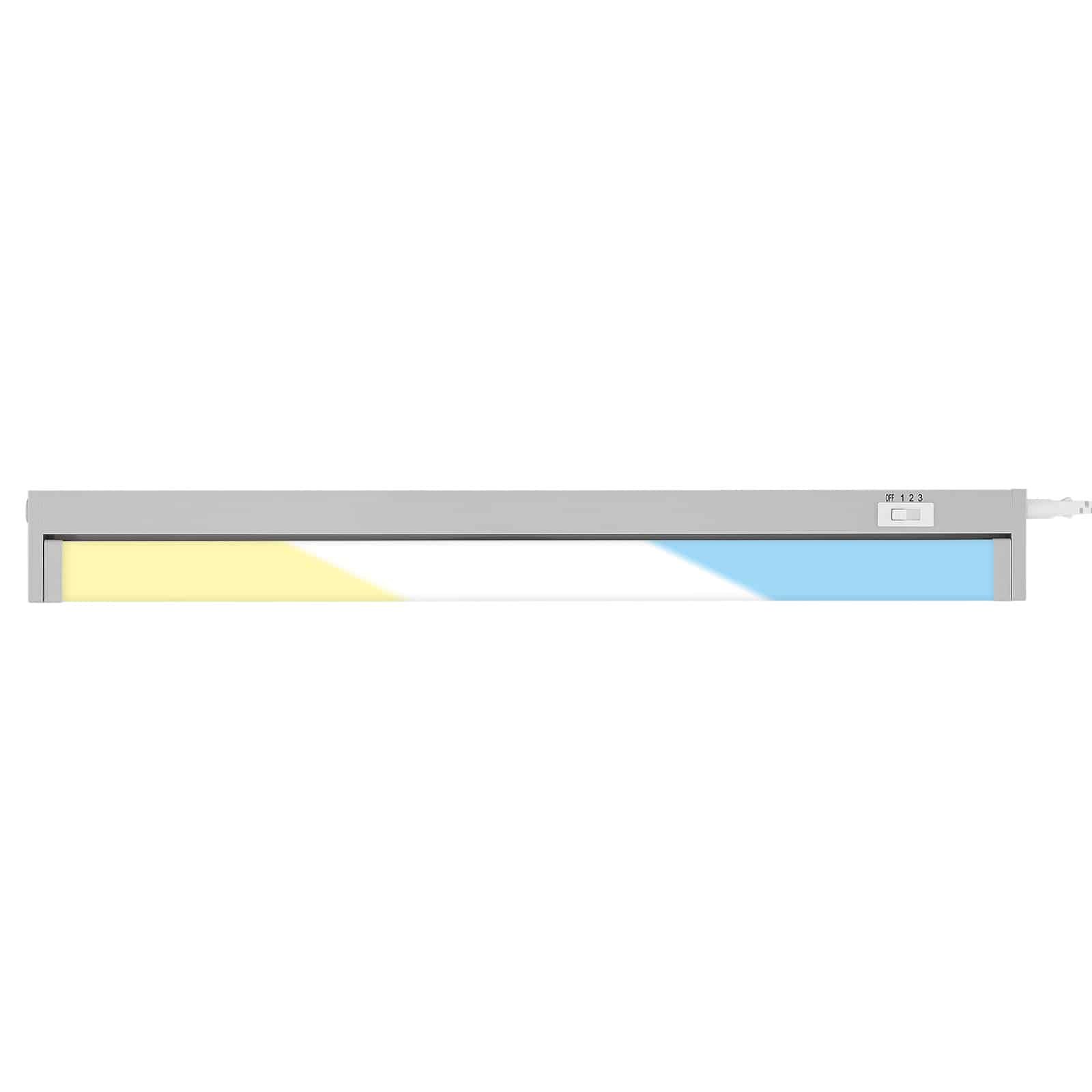BRILO 2224-014 LED skříňkové svítidlo 54,5 cm 6W 800lm stříbrná - BRILO