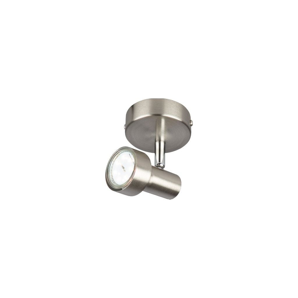 BRI 2843012 Bodové svítidlo pr. 8 cm 1xGU10 3W 250lm matný nikl (starý kód: BRI 2843-012) - BRILONER