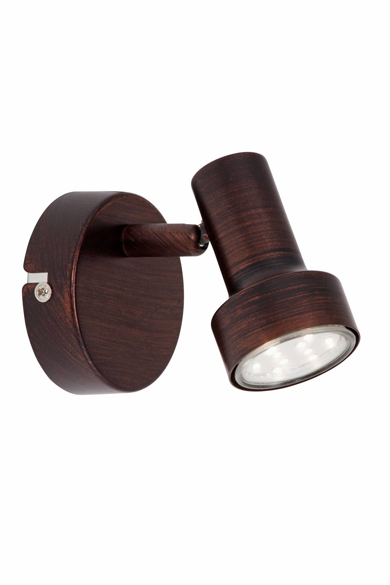 Levně BRI 2843-011 Bodové svítidlo pr. 8 cm 1xGU10 3W 250lm antická měď - BRILONER