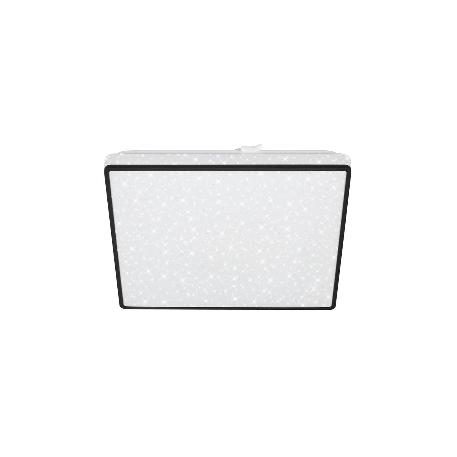 BRILO 3748-415 LED stropní svítidlo, 27 cm, 15 W, 1800 lm, černá - BRILO