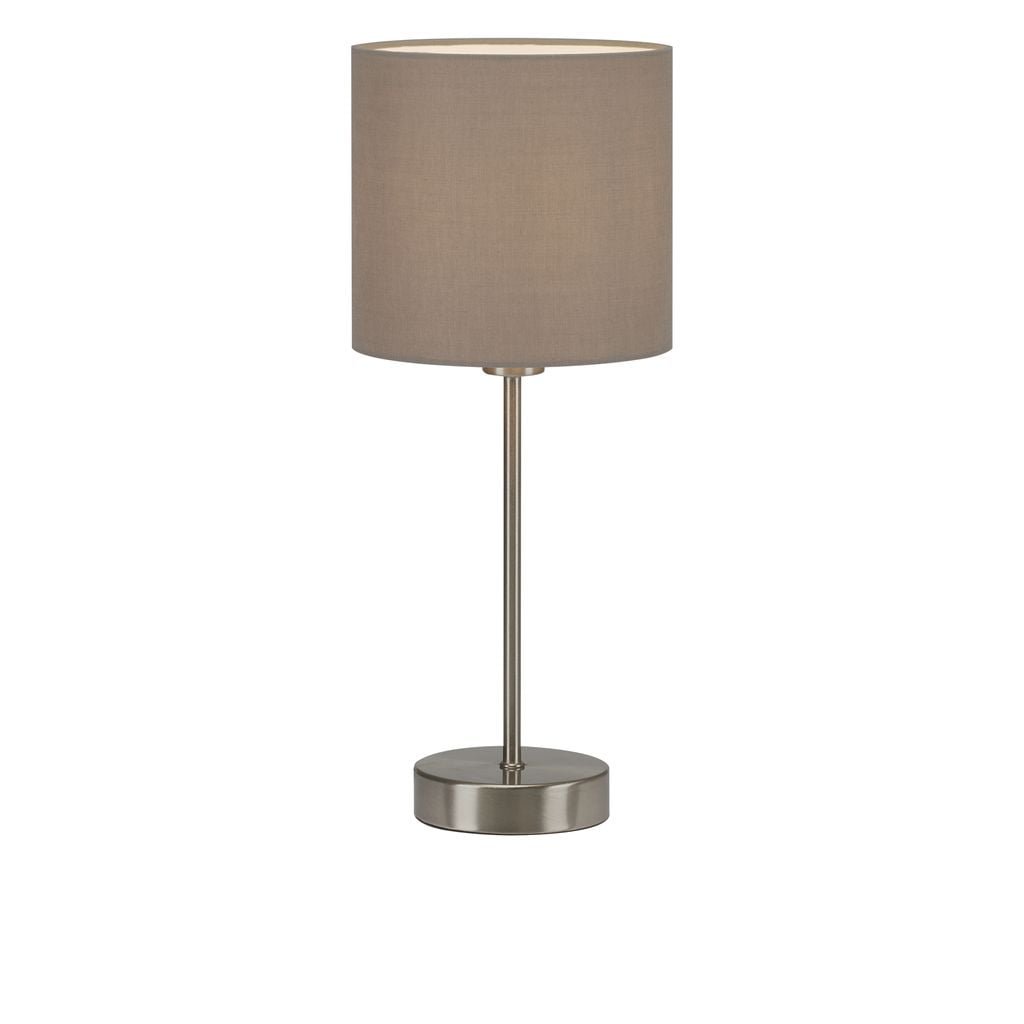 BRILO 7002-011 Stolní lampa, max. 25 W, 38,5 cm, taupe - BRILO