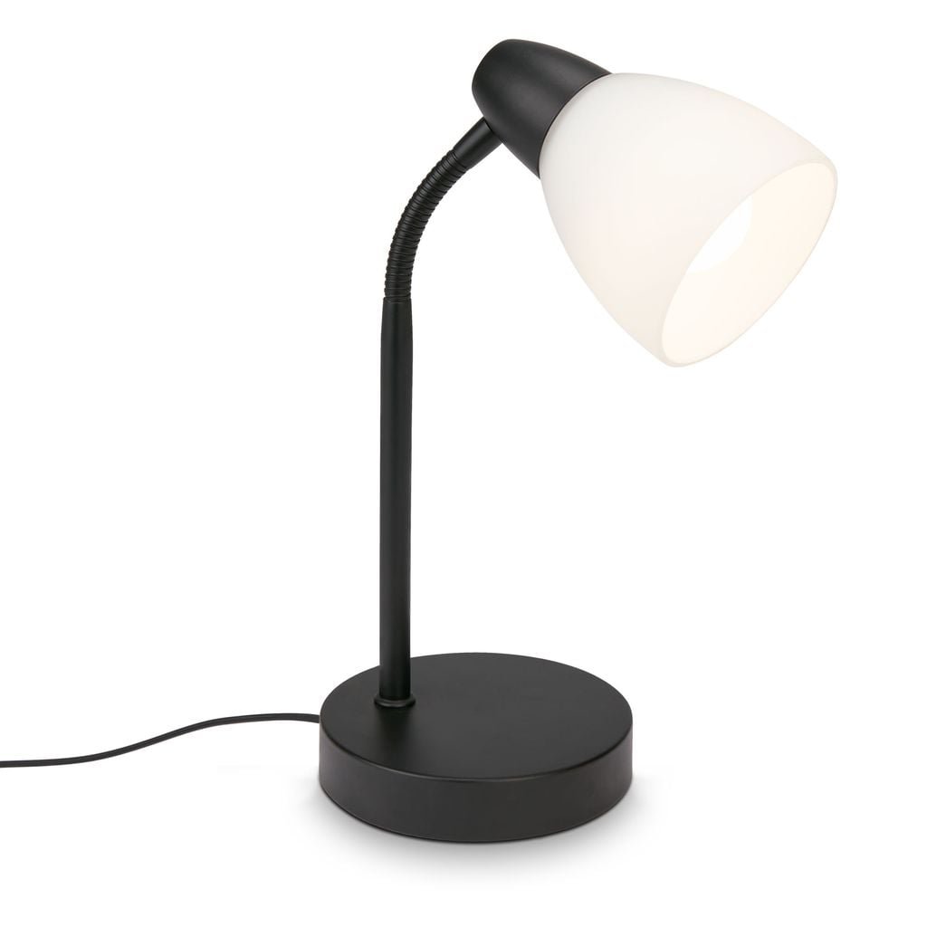 BRILO 7022-015 Stolní lampa, 30 cm, max. 25 W, černá - BRILO