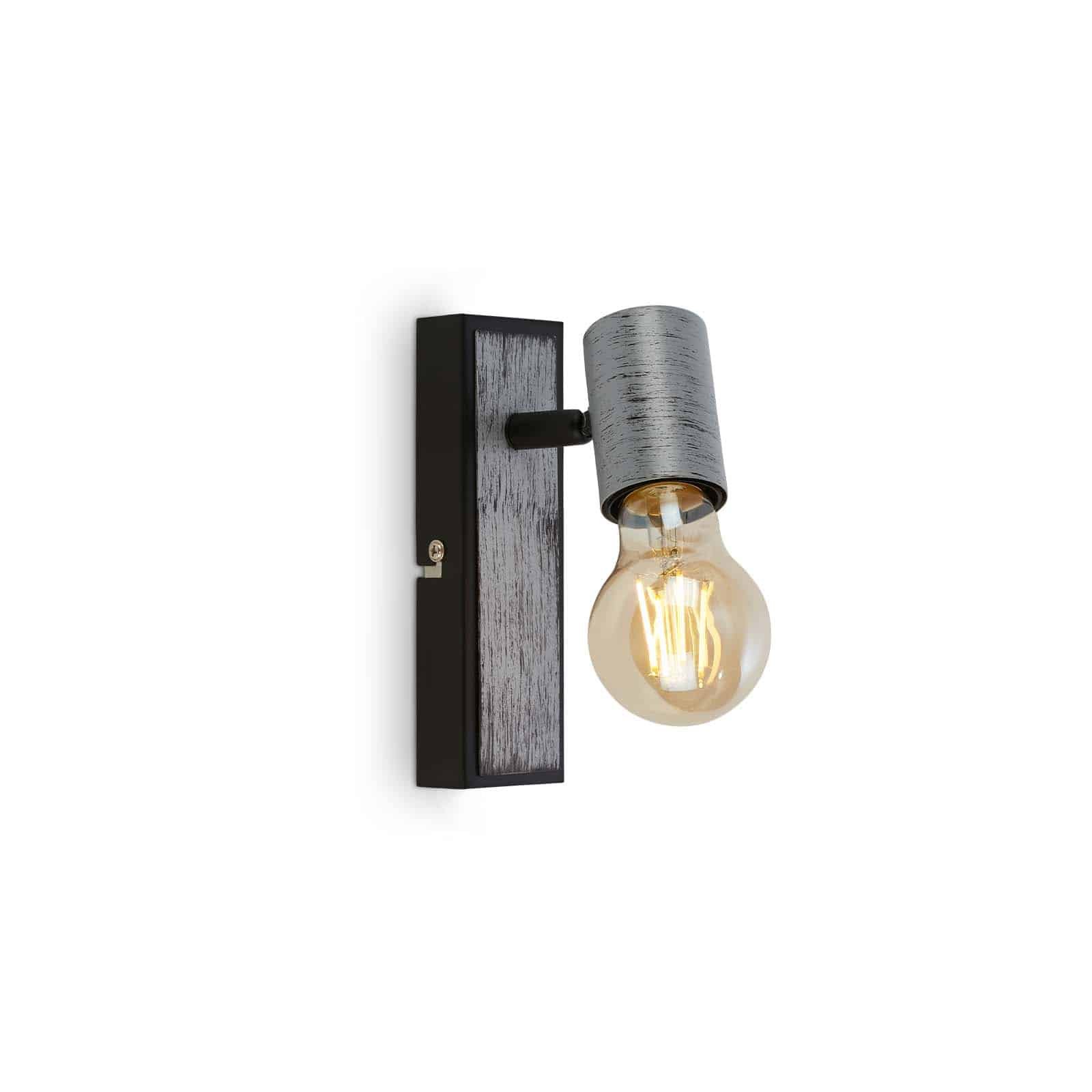 BRI 2222-014 Bodové svítidlo 16,5 cm 1x E27 max. 60W antická stříbrná - BRILONER (obrázek 3)