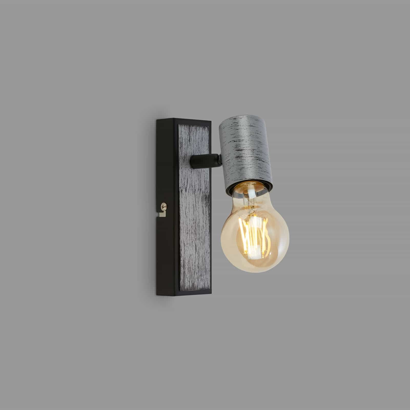 BRI 2222-014 Bodové svítidlo 16,5 cm 1x E27 max. 60W antická stříbrná - BRILONER (obrázek 5)