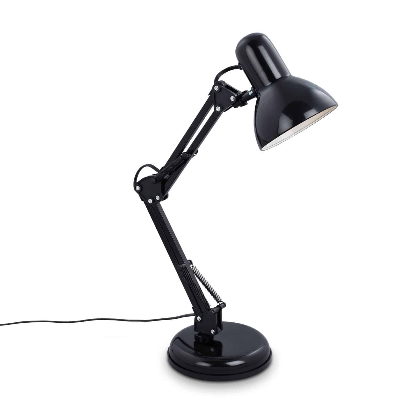 BRILO 7394015 Stolní lampa, pr. 15,5 cm, max. 25 W, černá - BRILO